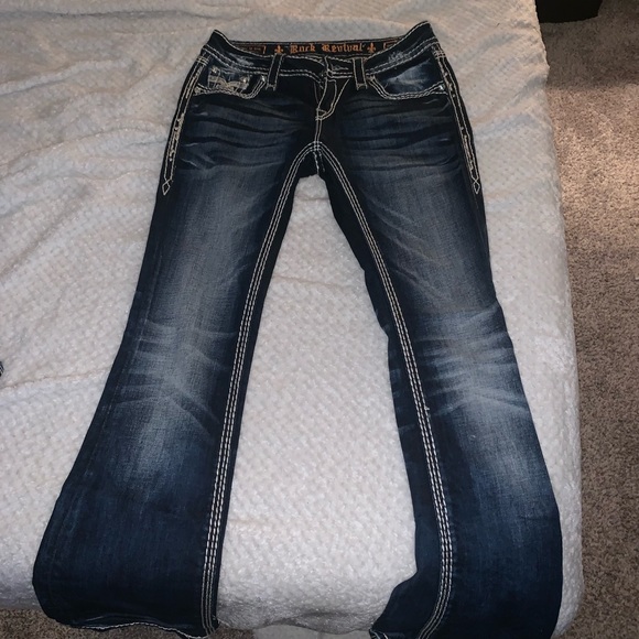Rock revival jeans. SOLD‼️ - Picture 3 of 4